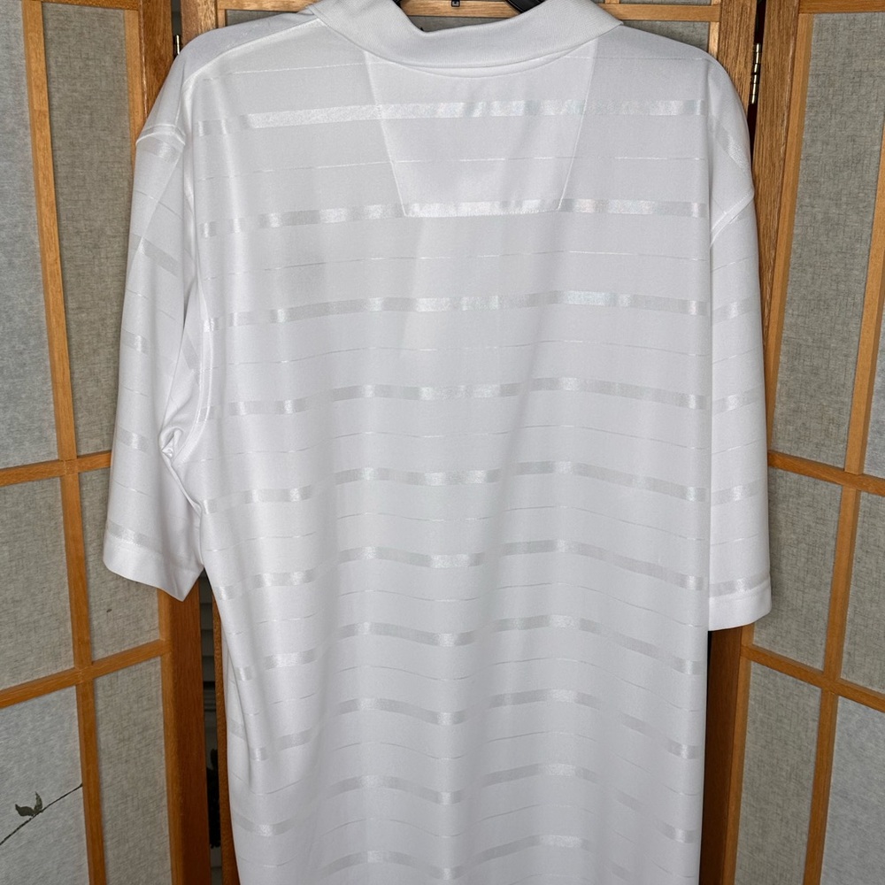 NWT Men's New Orleans Saints Antigua White Tunnel Polo Size XL - Picture 3 of 13